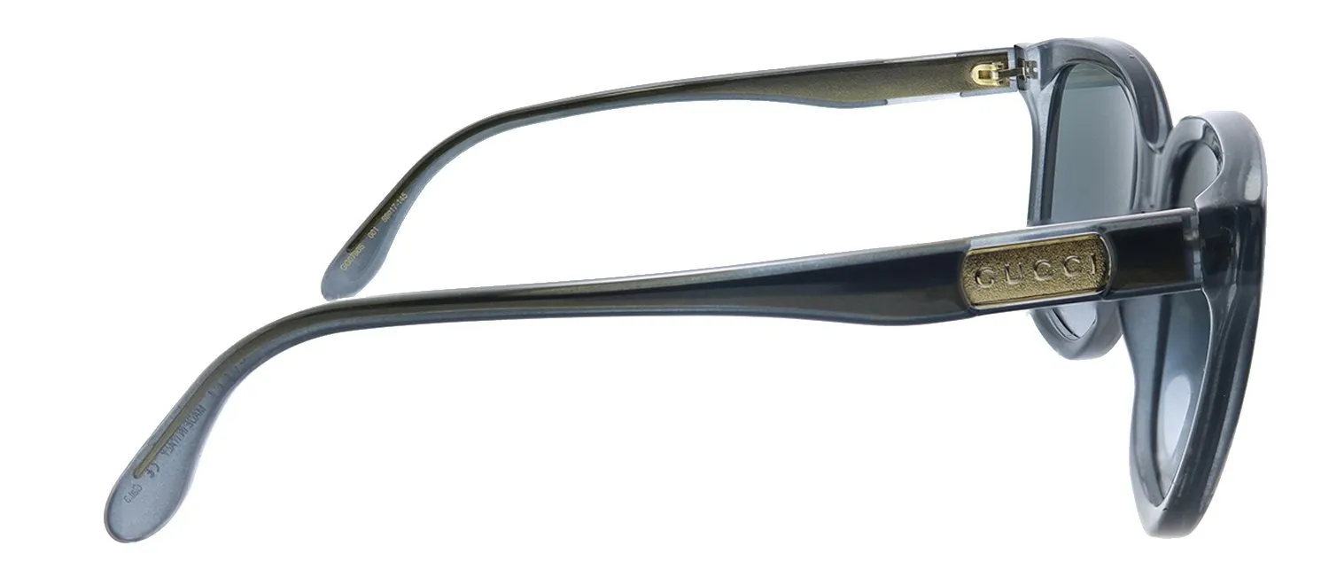 Gucci GG 0790S 001 Square Acetate Grey Sunglasses with Grey Gradient Lens sold by Gaffos product image thumbnail 3