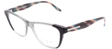Prada PR 04TV VYN1O1 Square Plastic Grey Eyeglasses with Demo Lens sold by Gaffos