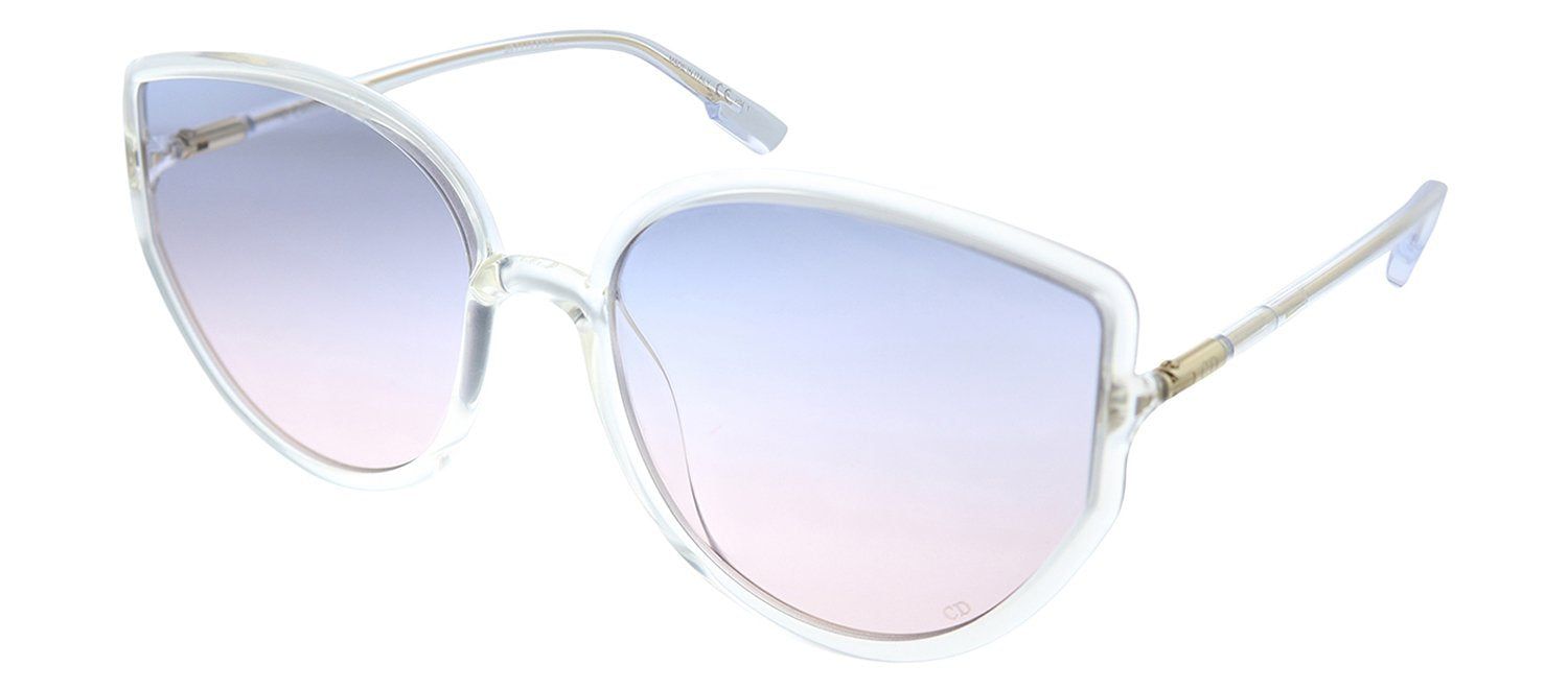 Dior CD SOSTELLAIRE4 900 Cat-Eye Plastic Clear Sunglasses with Pink Gradient Lens sold by Gaffos product image thumbnail 2