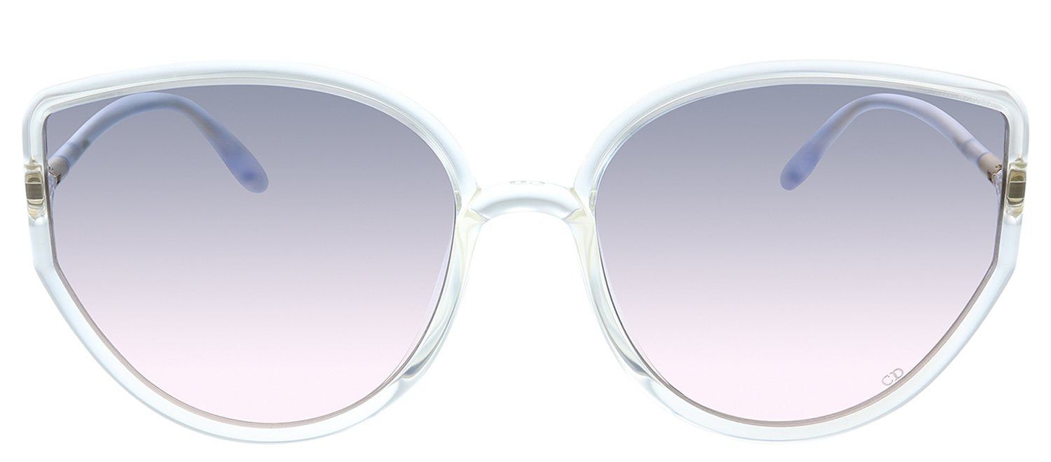Dior CD SOSTELLAIRE4 900 Cat-Eye Plastic Clear Sunglasses with Pink Gradient Lens sold by Gaffos