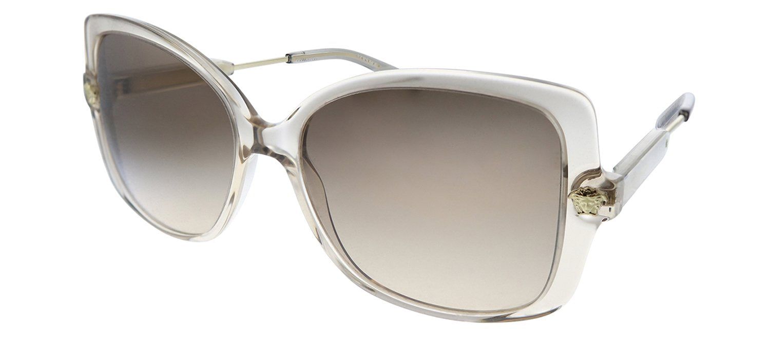 Versace VE 4390 527013 Butterfly Plastic Grey Sunglasses with Brown Gradient Lens sold by Gaffos product image thumbnail 2