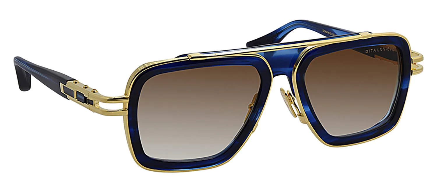 Dita LXN-EVO DT DTS403-A-03 Navigator Metal Blue Sunglasses with Brown Gradient Lens sold by Gaffos product image thumbnail 2