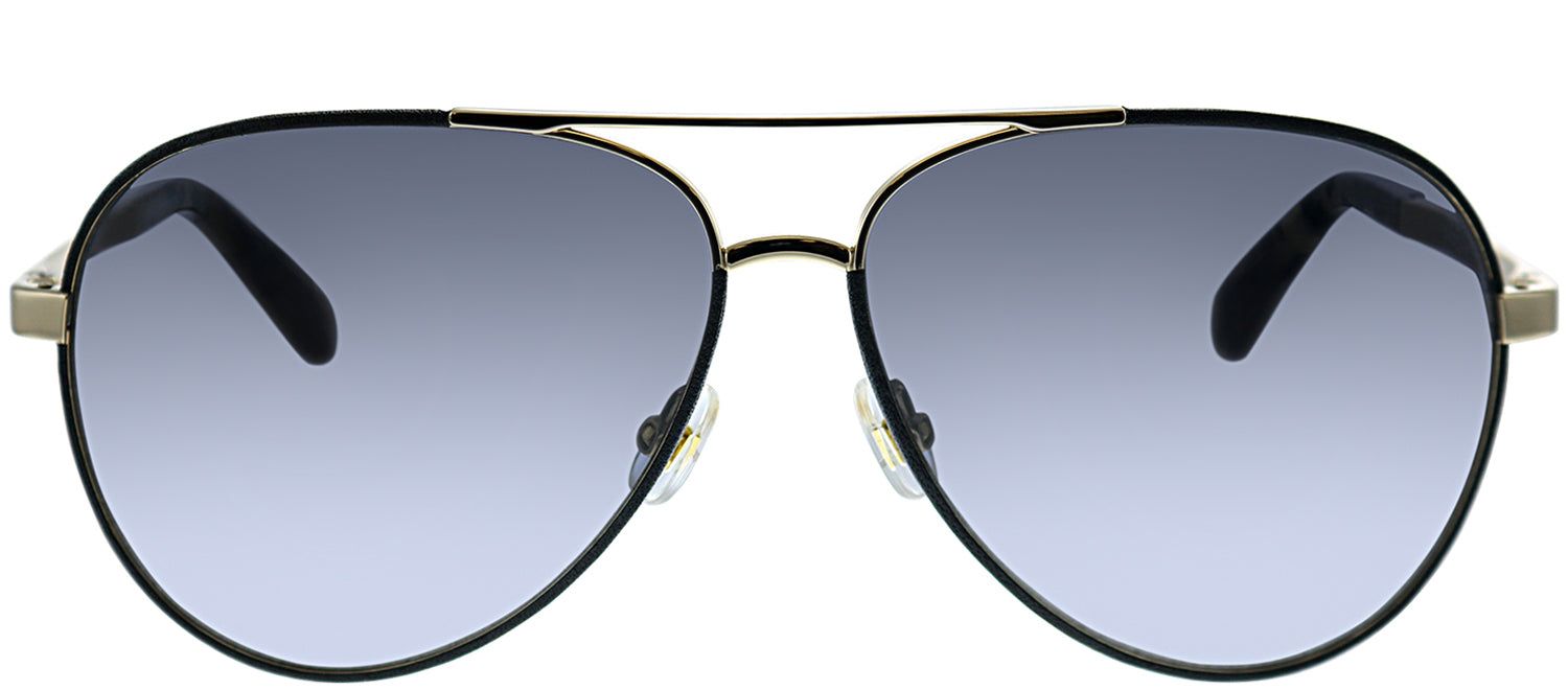 Kate Spade KS Amarissa 2M2 Aviator Metal Black Sunglasses with Grey Gradient Lens sold by Gaffos