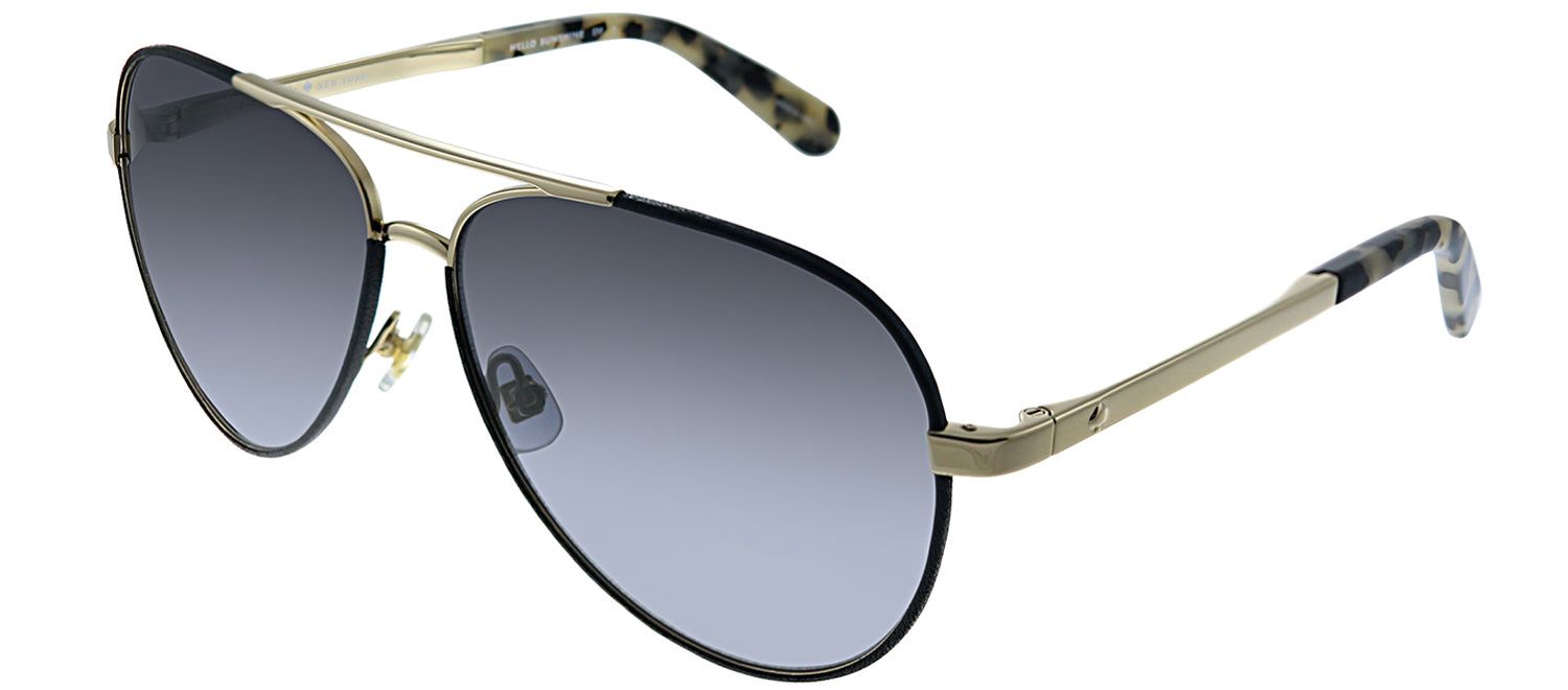 Kate Spade KS Amarissa 2M2 Aviator Metal Black Sunglasses with Grey Gradient Lens sold by Gaffos product image thumbnail 2