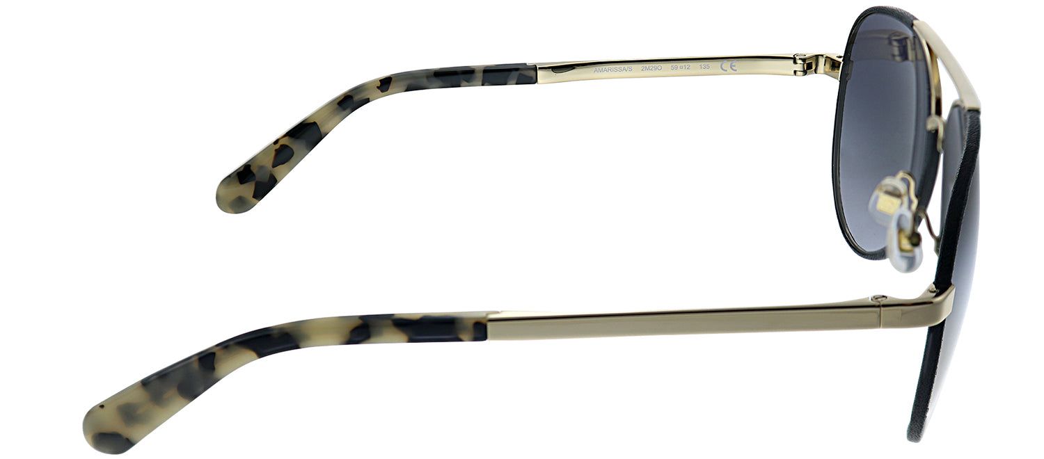 Kate Spade KS Amarissa 2M2 Aviator Metal Black Sunglasses with Grey Gradient Lens sold by Gaffos product image thumbnail 3
