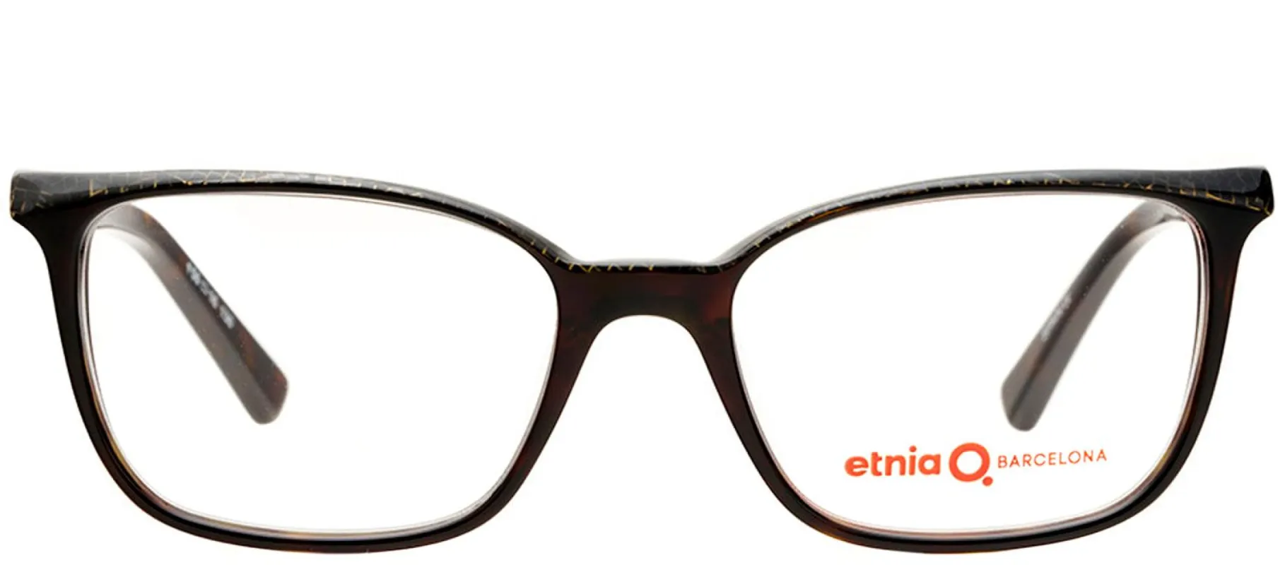 Etnia Barcelona ET Derby HVCH Rectangle Plastic Tortoise/ Havana Eyeglasses with Demo Lens sold by Gaffos