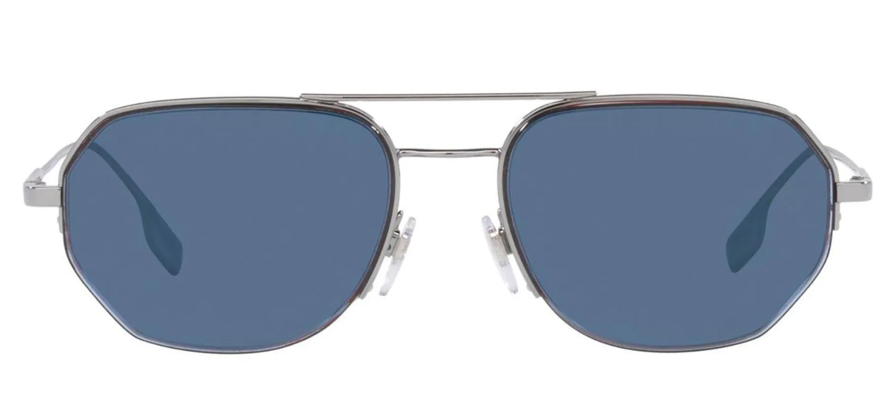 Burberry HENRY BE 3140 100380 Fashion Metal Gunmetal Sunglasses with Blue Lens sold by Gaffos