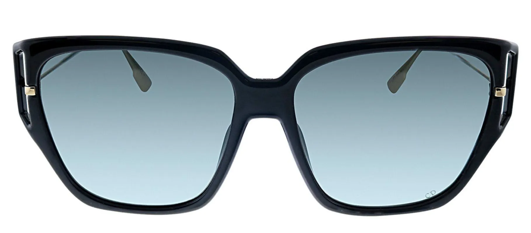 Dior CD Direction3F 807 Geometric Plastic Black Sunglasses with Grey Lens sold by Gaffos