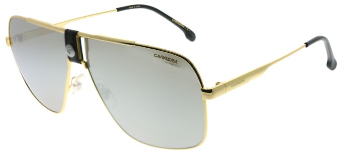 Carrera CA Carrera1018 RHL T4 Aviator Metal Gold Sunglasses with Silver Mirror Lens sold by Gaffos