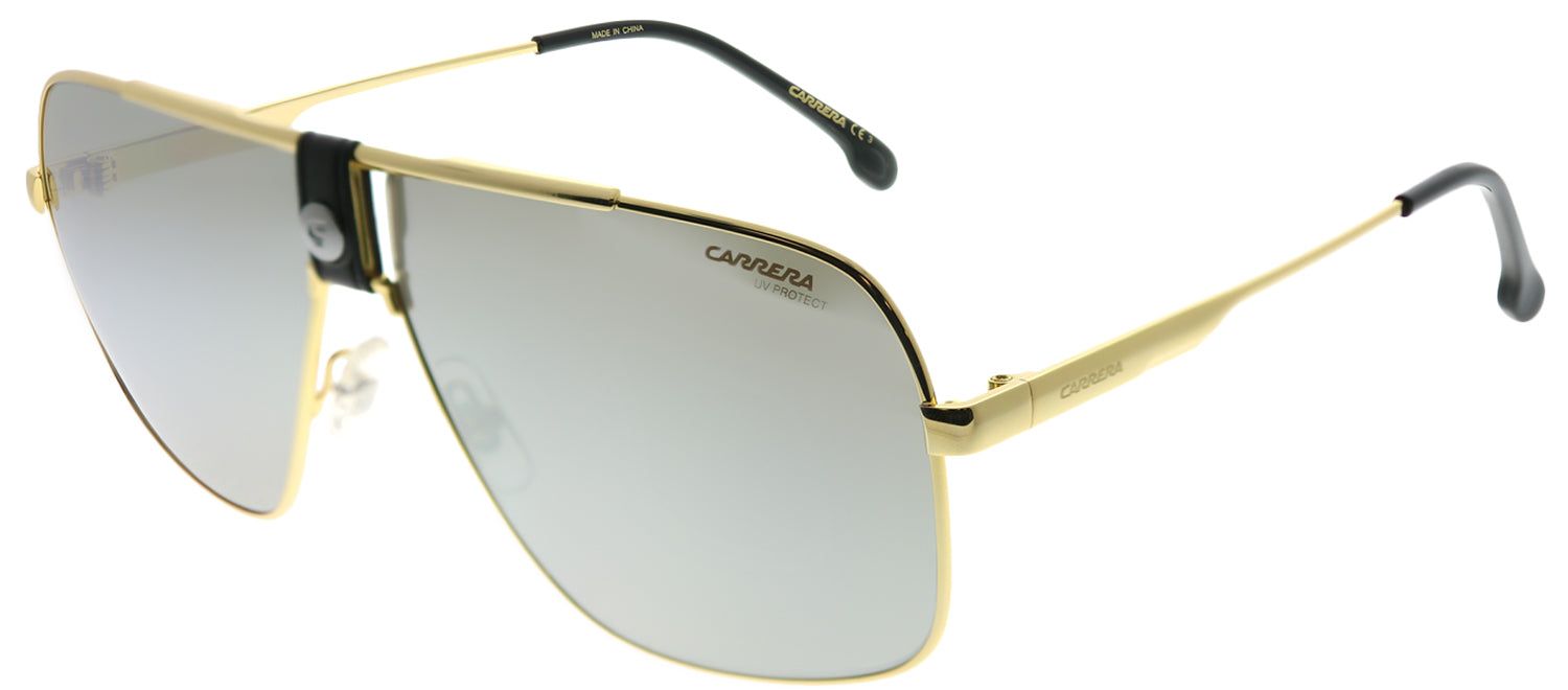 Carrera CA Carrera1018 RHL T4 Aviator Metal Gold Sunglasses with Silver Mirror Lens sold by Gaffos product image thumbnail 2