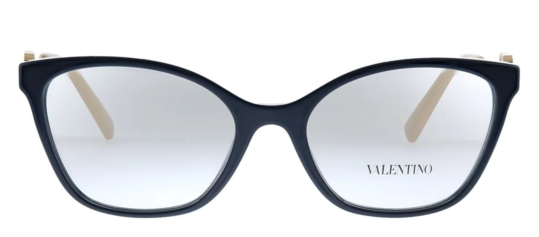 Valentino VA 3050 5034 Butterfly Plastic Blue Eyeglasses with Logo Stamped Demo Lenses Lens sold by Gaffos