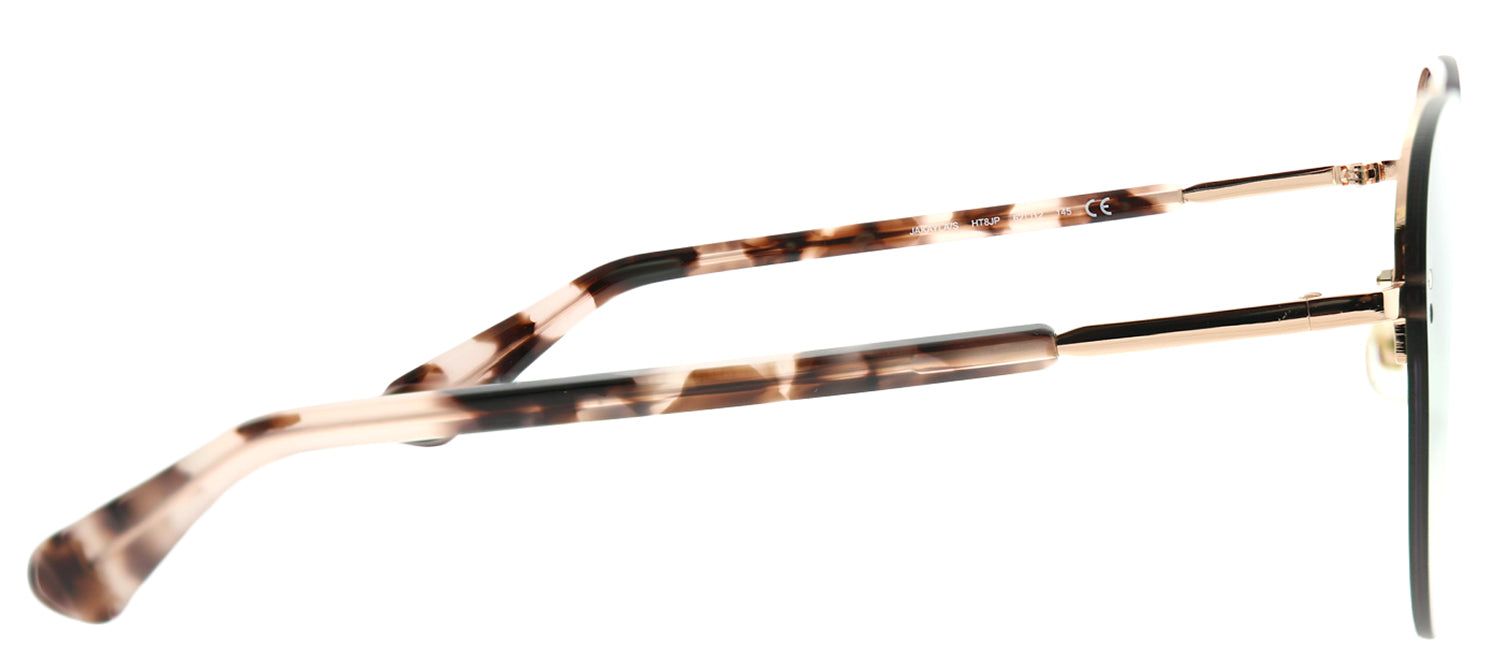 Kate Spade KS Jakayla HT8 JP Aviator Metal Gold Sunglasses with Green Pink Gradient Lens sold by Gaffos product image thumbnail 3