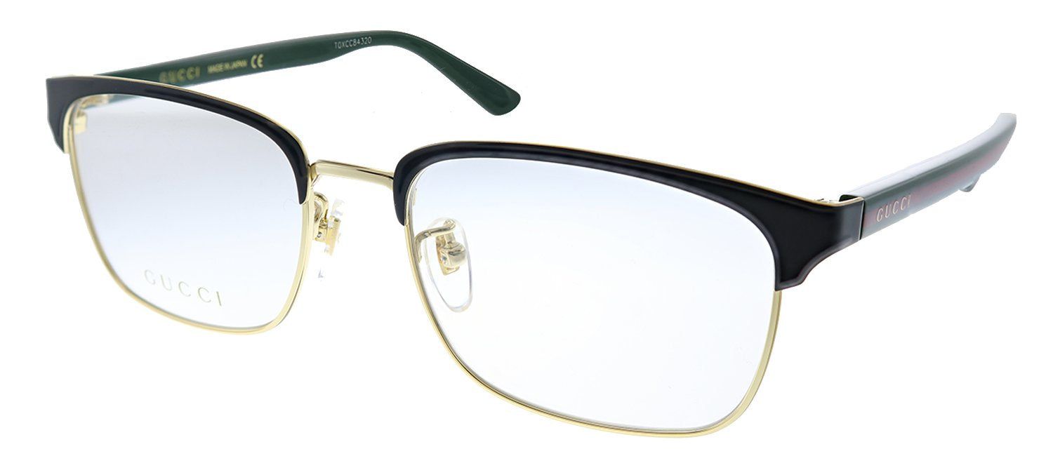 Gucci GG 0934OA 001 Rectangle Metal Green Eyeglasses with Demo Lens sold by Gaffos product image thumbnail 2