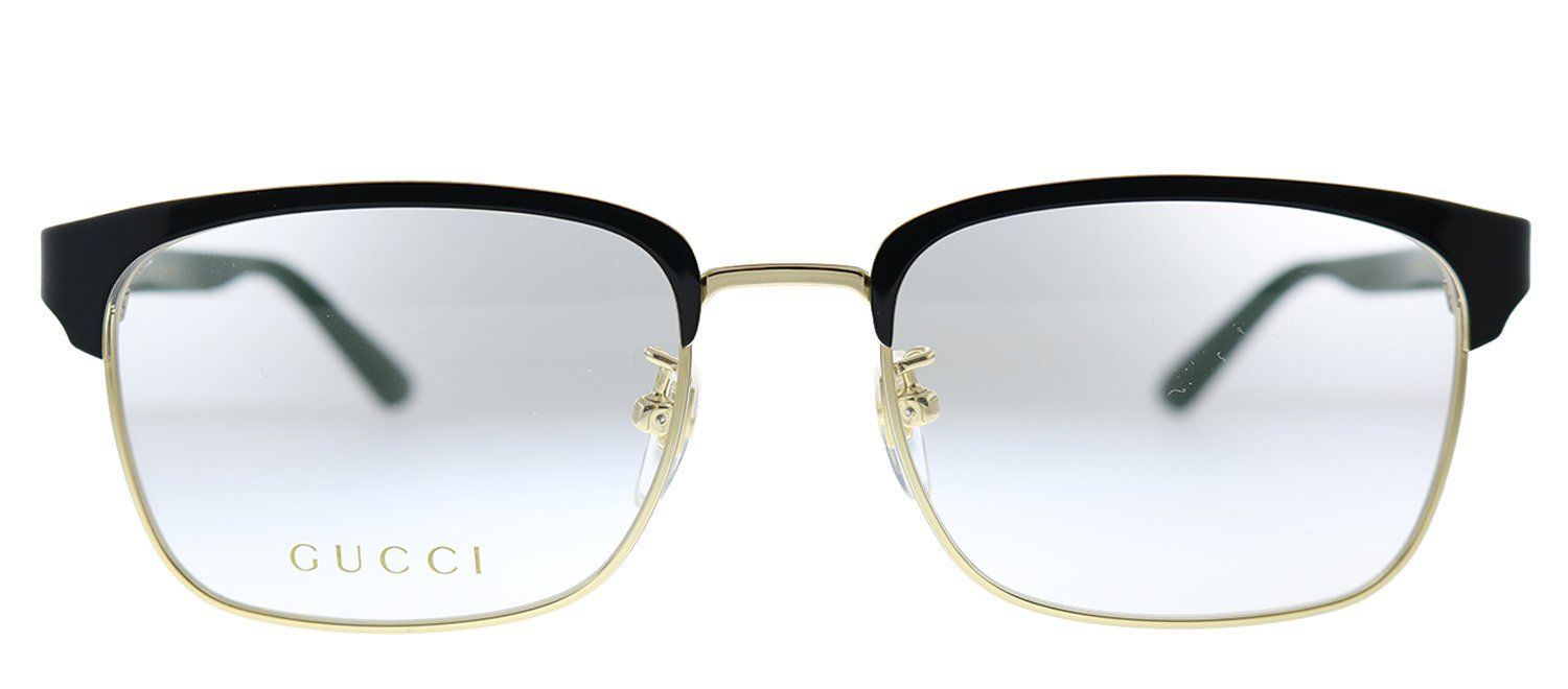 Gucci GG 0934OA 001 Rectangle Metal Green Eyeglasses with Demo Lens sold by Gaffos