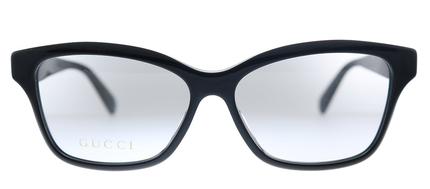 Gucci GG 0801OA 001 Rectangle Acetate Black Eyeglasses with Demo Lens sold by Gaffos