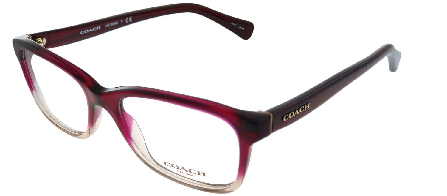 Coach HC 6089 5484 Rectangle Plastic Blue Eyeglasses with Demo Lens sold by Gaffos product image thumbnail 2
