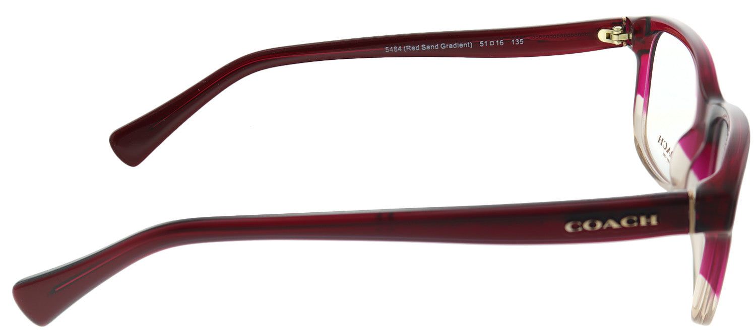 Coach HC 6089 5484 Rectangle Plastic Blue Eyeglasses with Demo Lens sold by Gaffos product image thumbnail 3