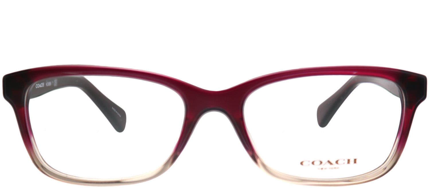 Coach HC 6089 5484 Rectangle Plastic Blue Eyeglasses with Demo Lens sold by Gaffos