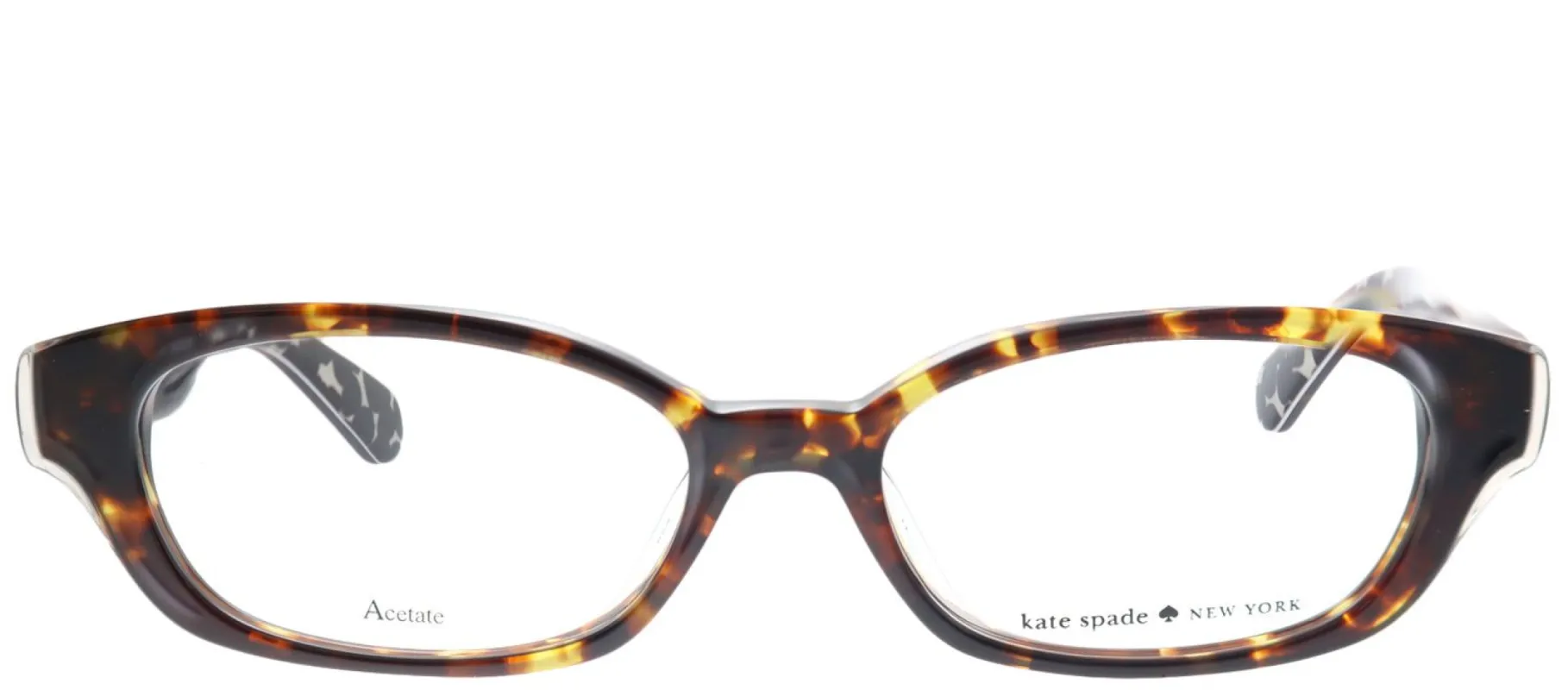 Kate Spade KS Amedia/F S3P Square Plastic Tortoise/ Havana Eyeglasses with Demo Lens sold by Gaffos