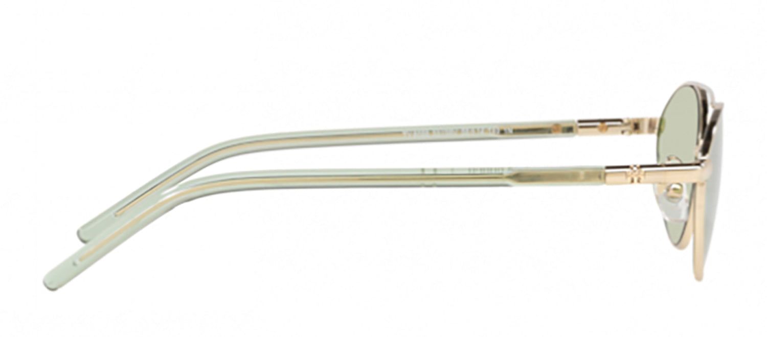 Tory Burch TY 6088 33136V Oval Metal Gold Sunglasses with Green Lens sold by Gaffos product image thumbnail 2