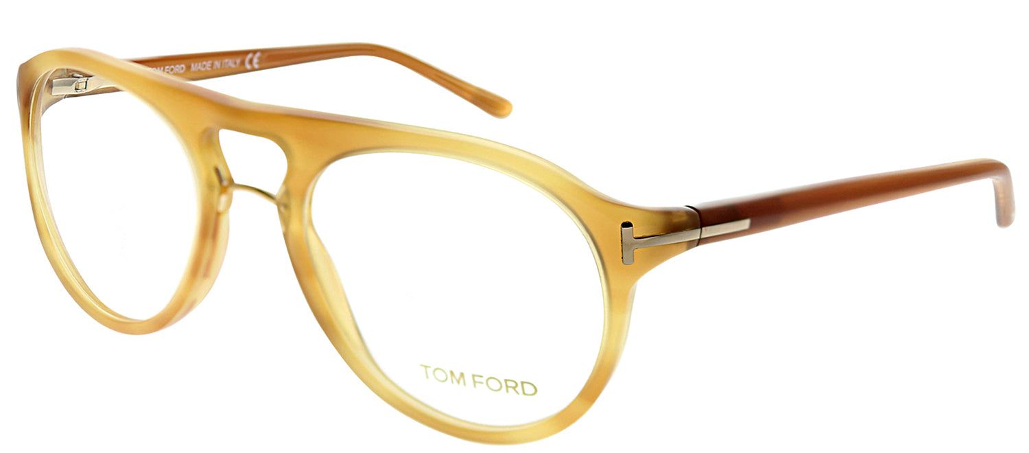 Tom Ford FT 5007 663 Round Plastic Tortoise/ Havana Eyeglasses with Demo Lens sold by Gaffos product image thumbnail 2