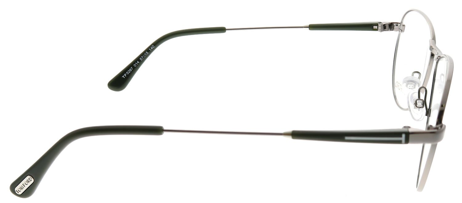 Tom Ford FT 5297 014 Aviator Metal Silver Eyeglasses with Demo Lens sold by Gaffos product image thumbnail 3
