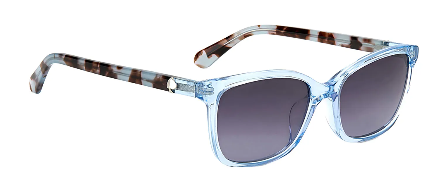 Kate Spade KS Tabitha/S PJP Square Plastic Blue Sunglasses with Grey Gradient Lens sold by Gaffos product image thumbnail 3