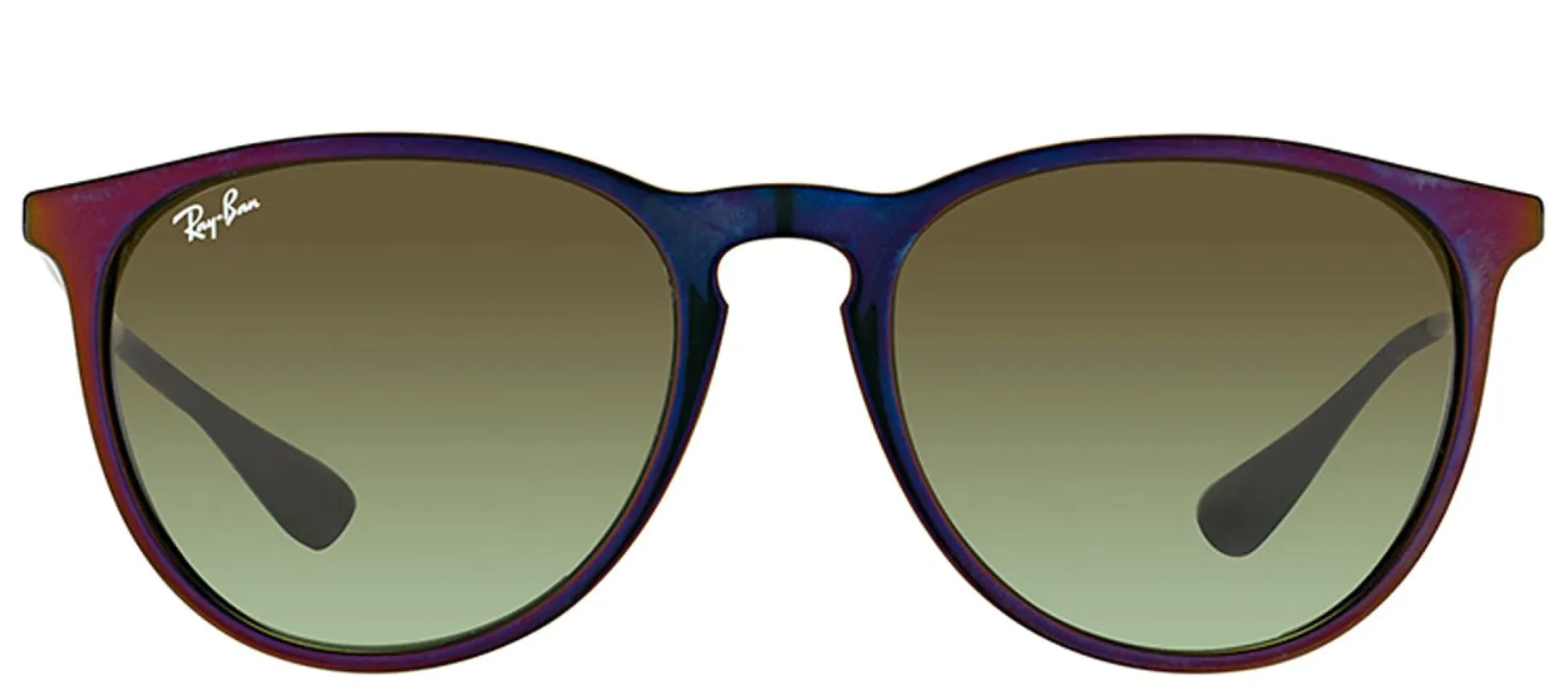 Ray-Ban RB 4171 6316E8 Oval Plastic Burgundy/ Red Sunglasses with Green Gradient Lens sold by Gaffos