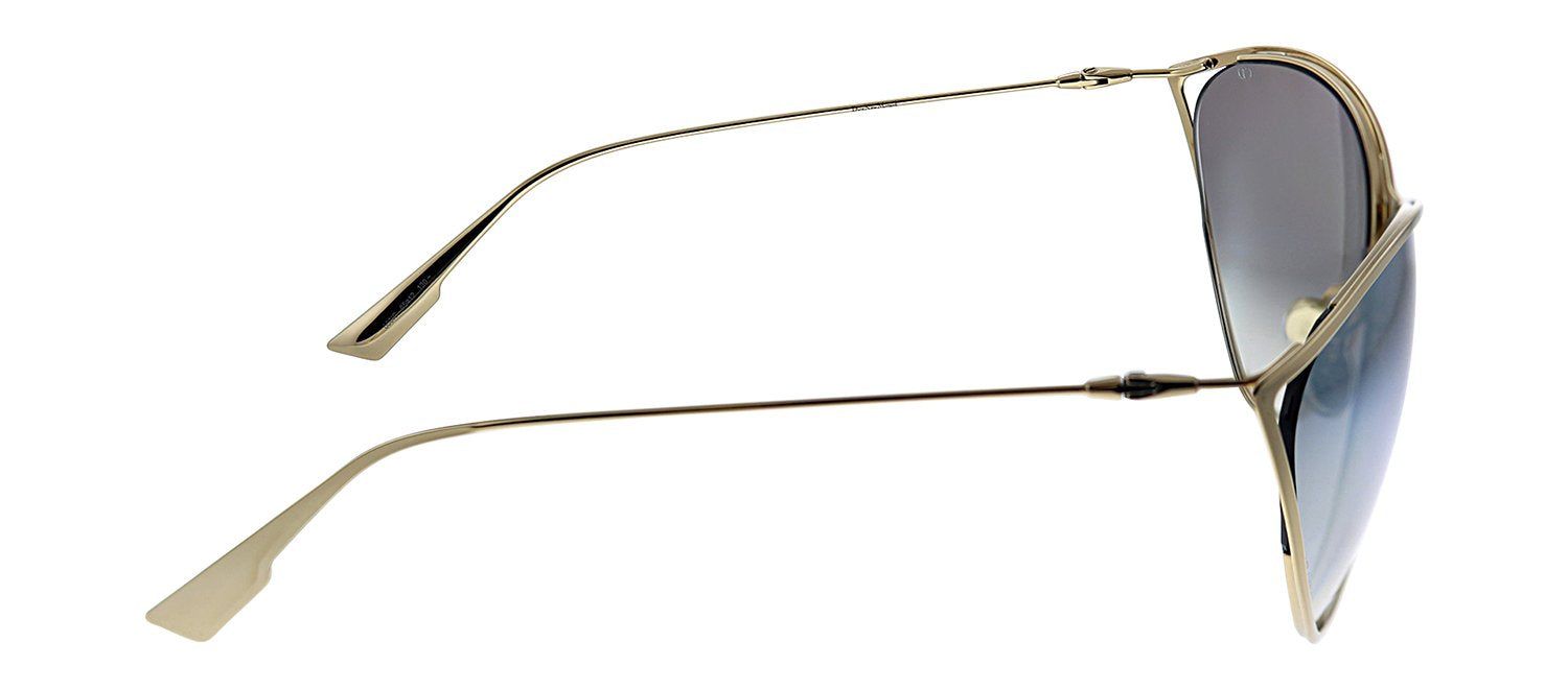Dior CD NewMotard 000 IC Cat-Eye Metal Gold Sunglasses with Grey Mirror Lens sold by Gaffos product image thumbnail 3