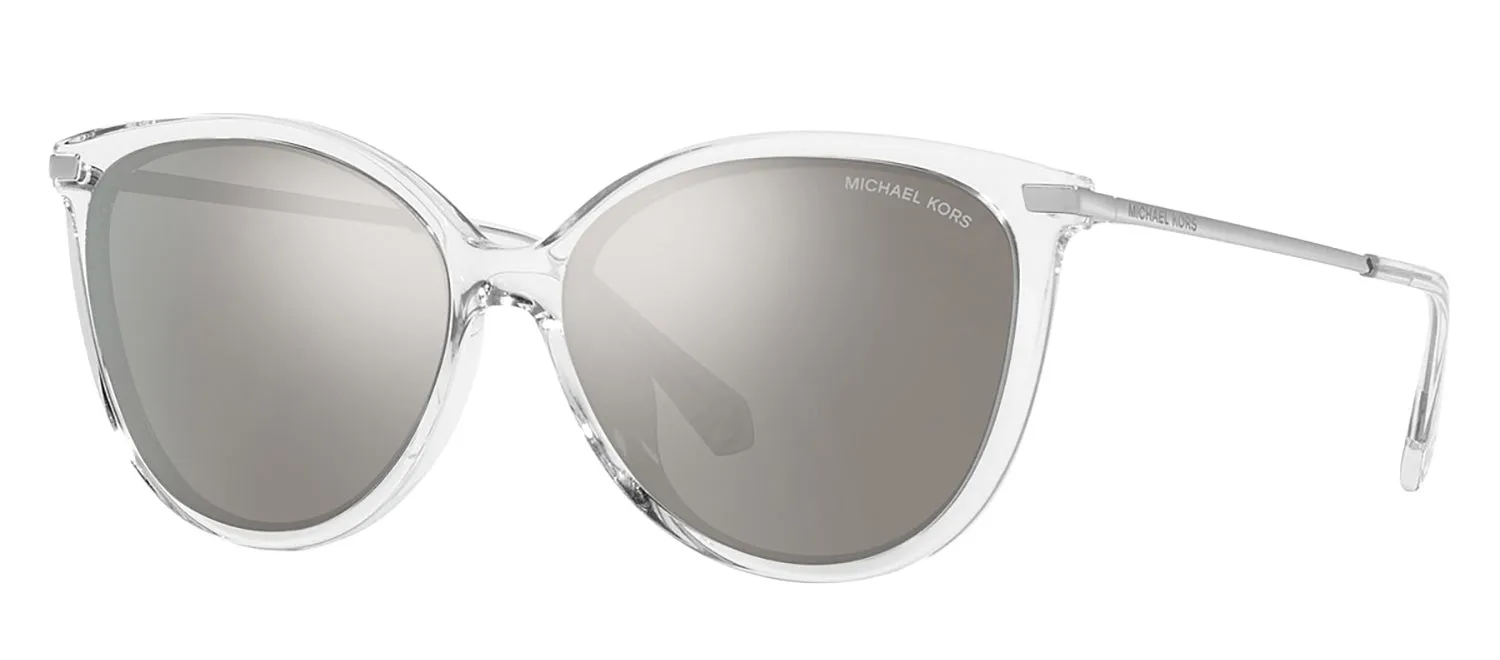 Michael Kors DUPONT MK 2184U 30156G Cat-Eye Plastic Clear Sunglasses with Silver Mirror Lens sold by Gaffos product image thumbnail 2