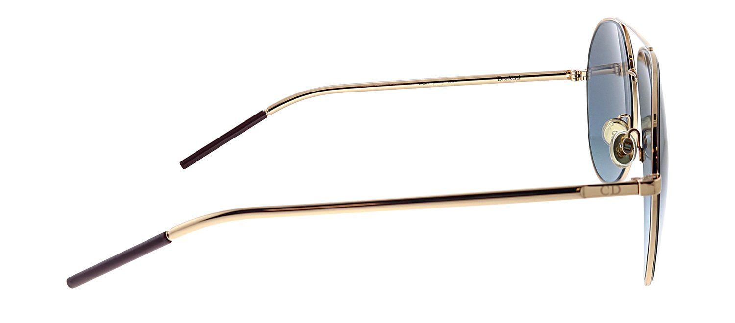 Dior CD Astral 6K3 I7 Aviator Metal Gold Sunglasses with Blue Gradient Lens sold by Gaffos product image thumbnail 3