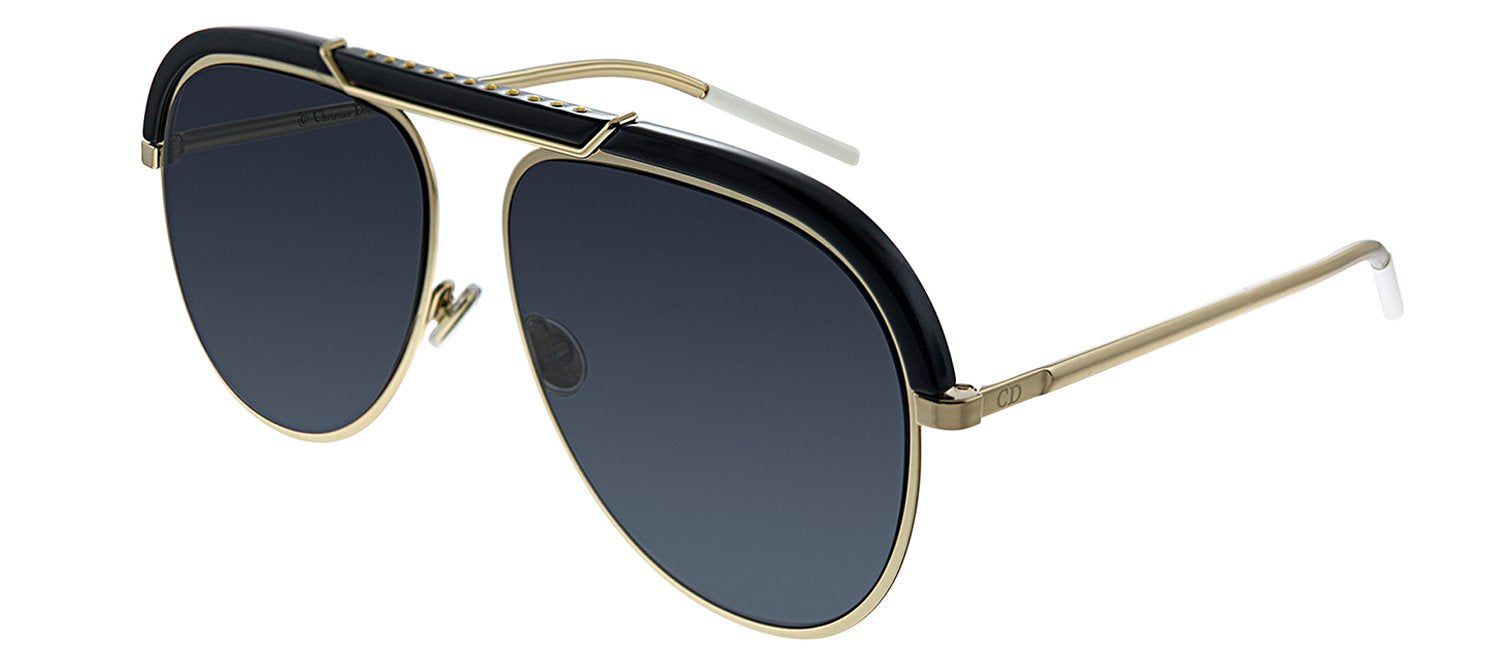 Dior CD DIORDESERTIC 2M2 Aviator Metal Black Sunglasses with Grey Lens sold by Gaffos product image thumbnail 2