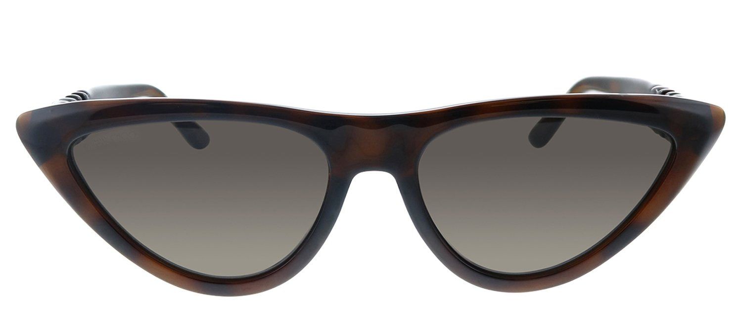 Jimmy Choo JC SPARKS/G/S 086 70 Cat-Eye Plastic Havana Sunglasses with Brown Lens sold by Gaffos
