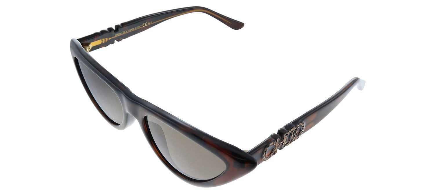 Jimmy Choo JC SPARKS/G/S 086 70 Cat-Eye Plastic Havana Sunglasses with Brown Lens sold by Gaffos product image thumbnail 2