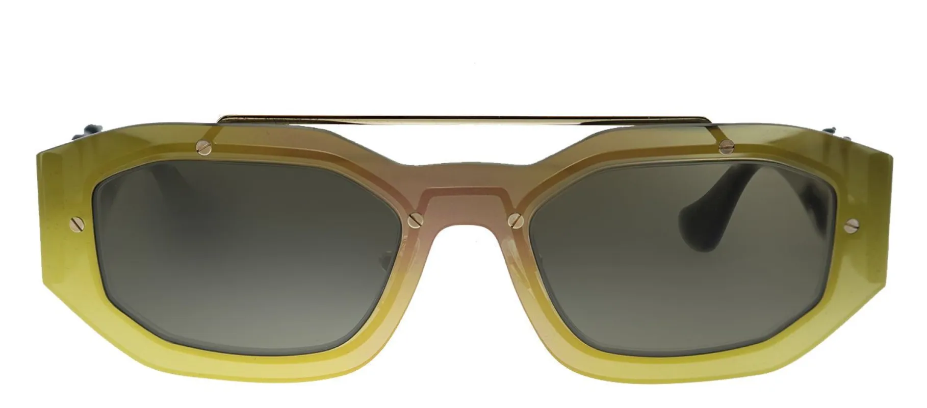 Versace VE 2235 1002/3 Geometric Plastic Brown Sunglasses with Brown Lens sold by Gaffos