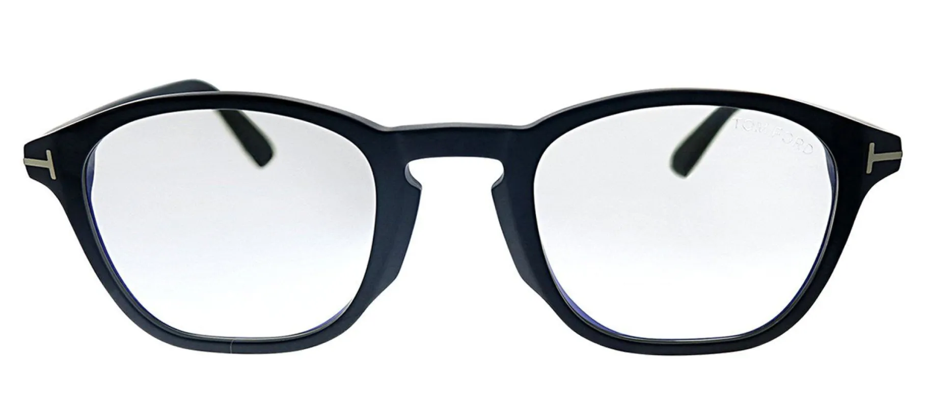 Tom Ford FT 5591-D-B 002 Square Plastic Matte Black Eyeglasses with Blue Block Lens sold by Gaffos
