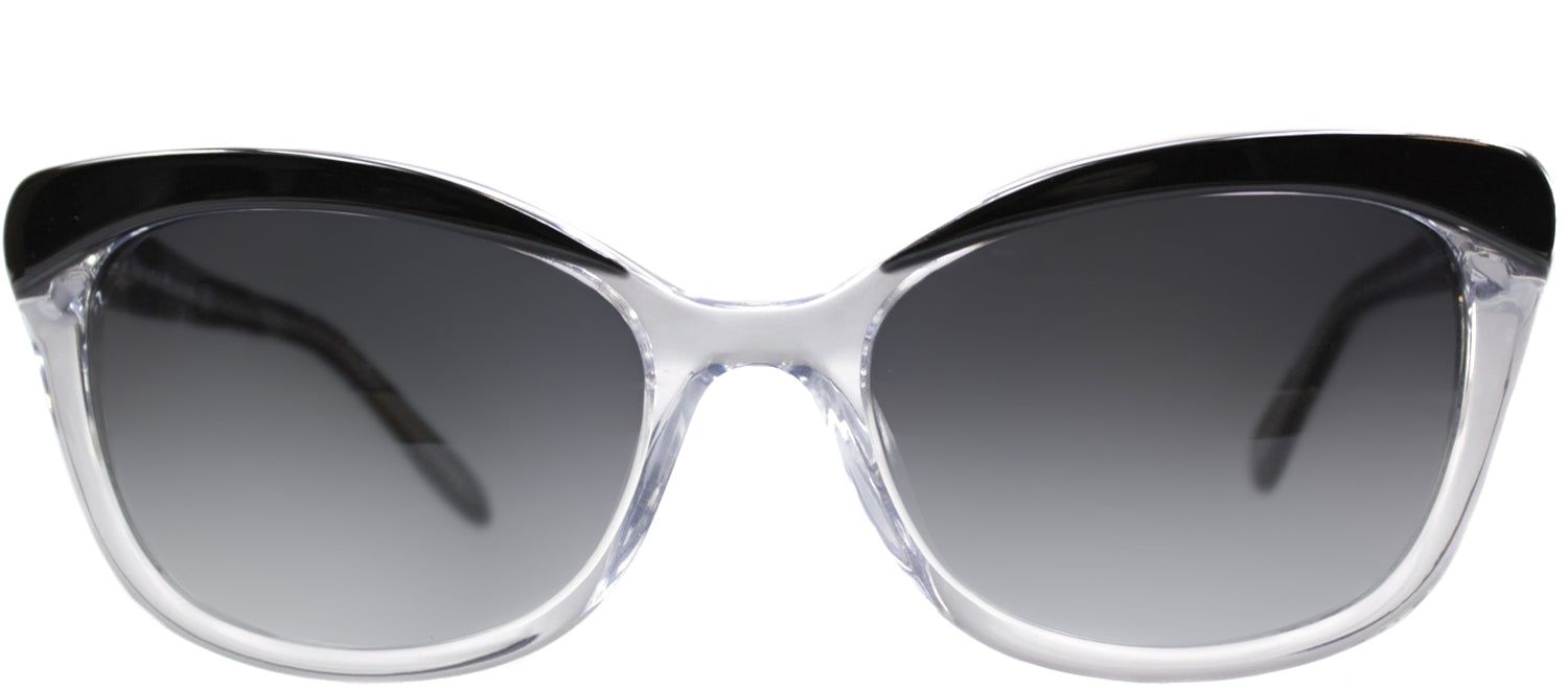 Kate Spade KS Amara KAX Cat-Eye Plastic Black Sunglasses with Grey Gradient Lens sold by Gaffos