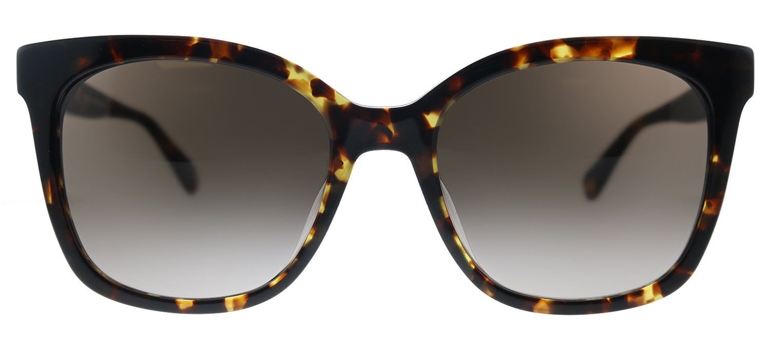 Kate Spade KS Kiya/S 086 Square Plastic Dark Havana Sunglasses with Brown Gradient Lens sold by Gaffos