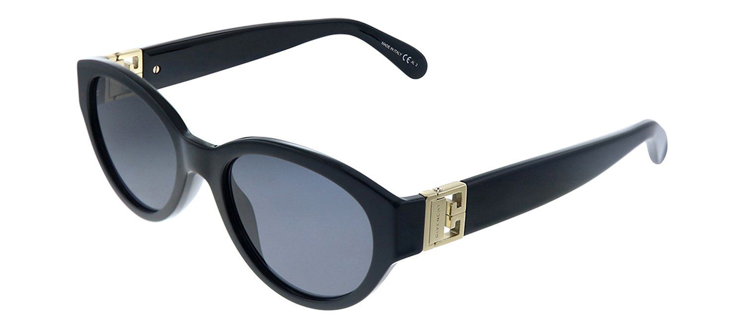 Givenchy GV 7143/S 807 Oval Plastic Black Sunglasses with Grey Lens sold by Gaffos product image thumbnail 2