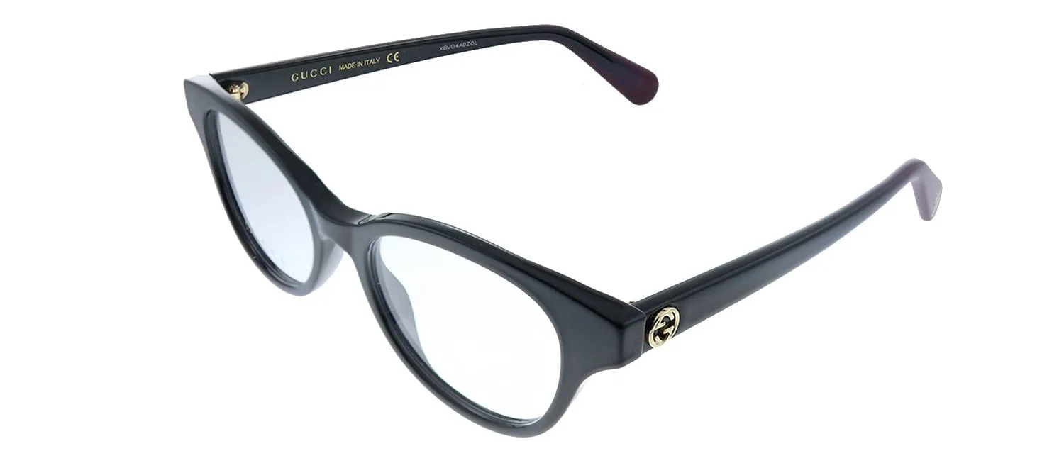 Gucci GG 0924O 003 Round Acetate Black Eyeglasses with Demo Lens sold by Gaffos product image thumbnail 2