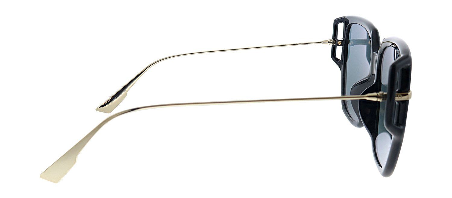 Dior CD Direction3F 807 Geometric Plastic Black Sunglasses with Grey Lens sold by Gaffos product image thumbnail 3