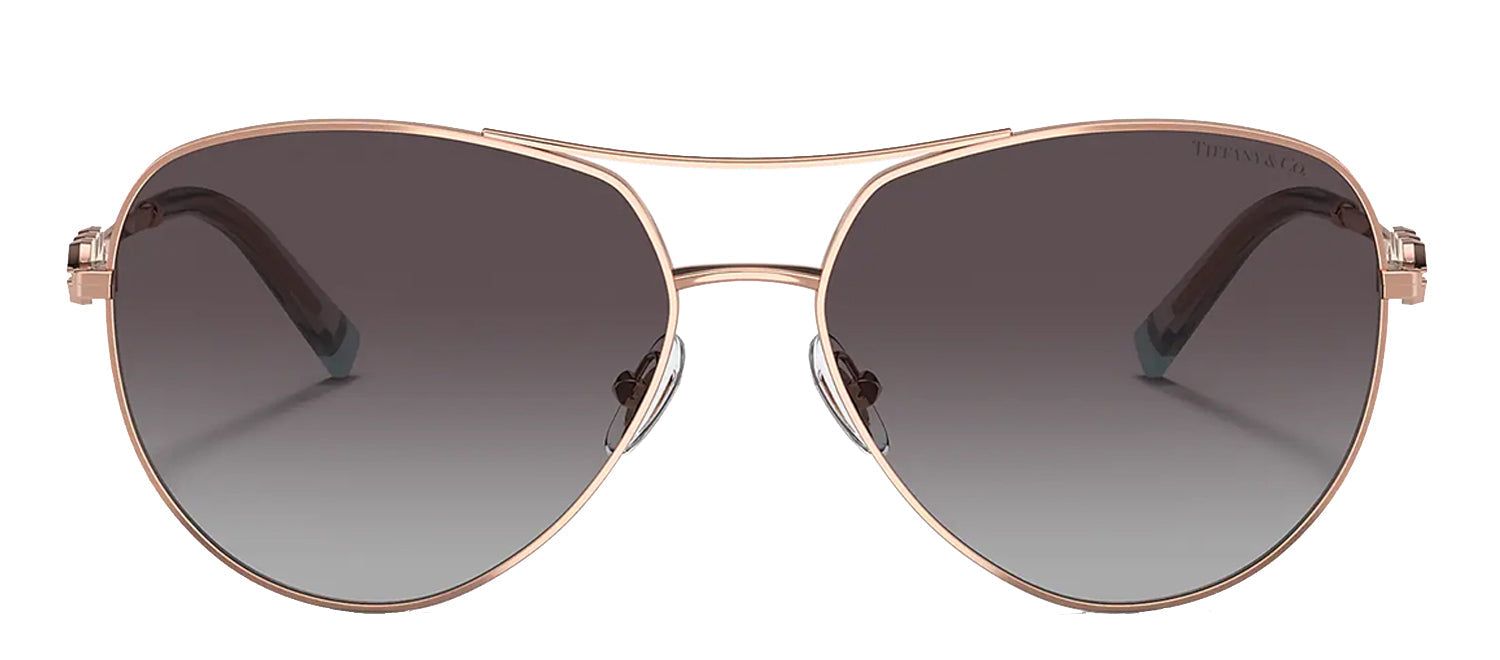 Tiffany & Co. TF 3083B 61703C Aviator Metal Gold Sunglasses with Grey Gradient Lens sold by Gaffos product image thumbnail 2