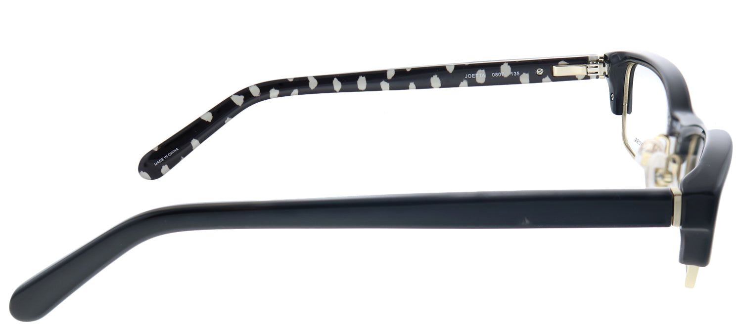Kate Spade KS Joetta 807 Rectangle Plastic Black Eyeglasses with Demo Lens sold by Gaffos product image thumbnail 3