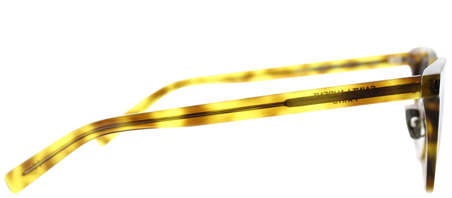 Saint Laurent SLIM SL 138 004 Square Acetate Tortoise/ Havana Sunglasses with Silver Mirror Lens sold by Gaffos product image thumbnail 3