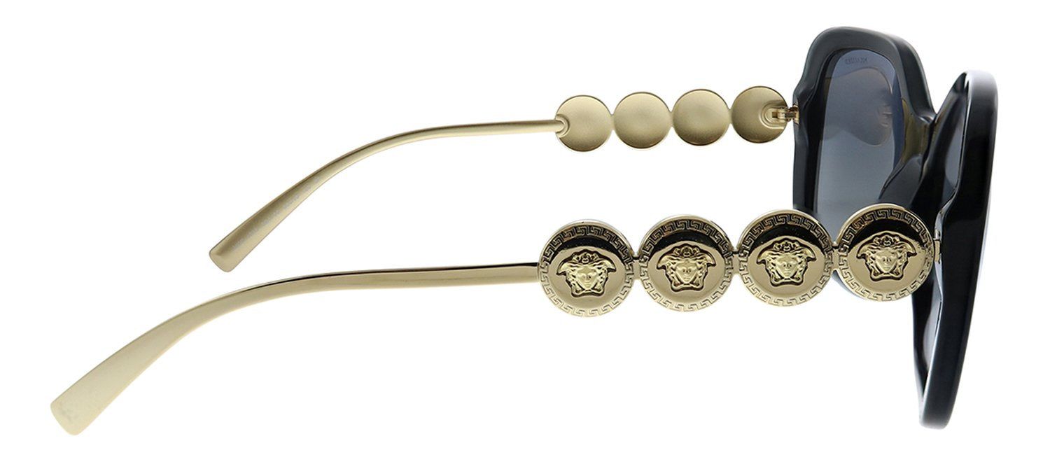 Versace VE 4375 GB1/T3 Butterfly Plastic Black Sunglasses with Grey Lens sold by Gaffos product image thumbnail 3