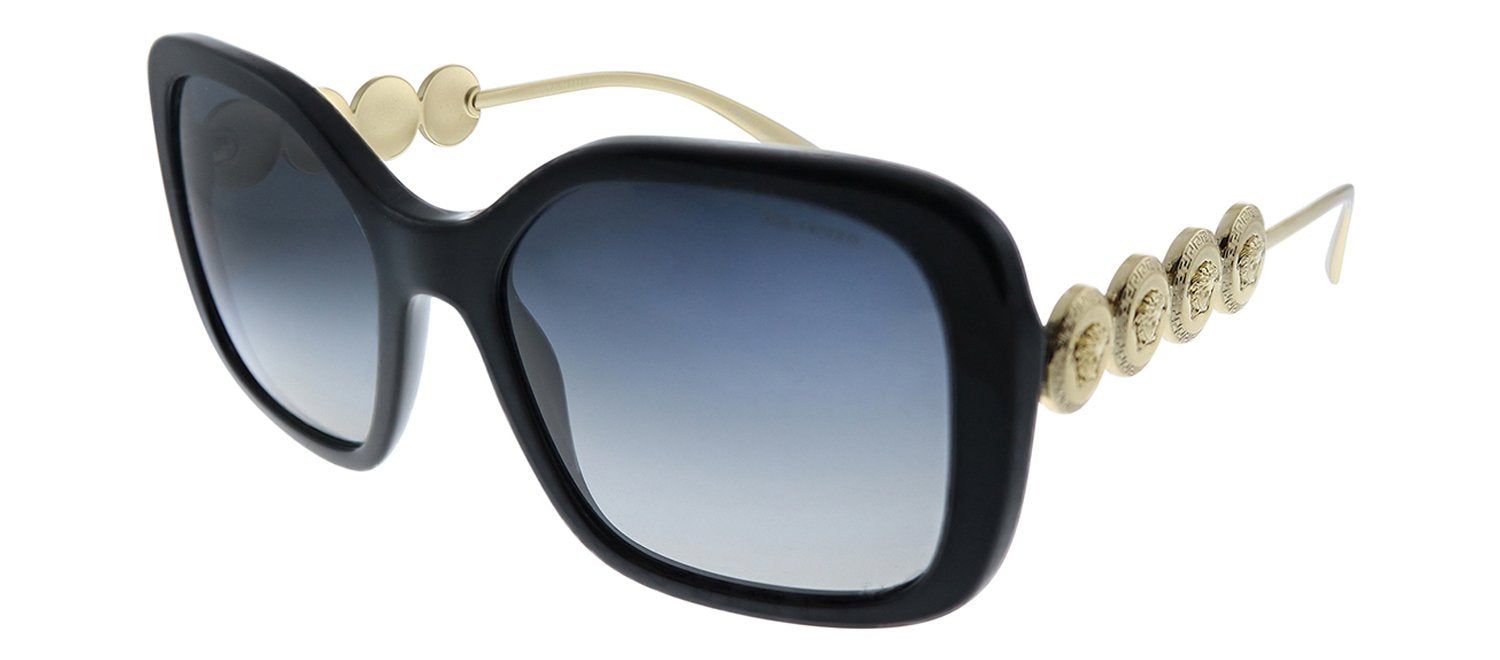 Versace VE 4375 GB1/T3 Butterfly Plastic Black Sunglasses with Grey Lens sold by Gaffos product image thumbnail 2