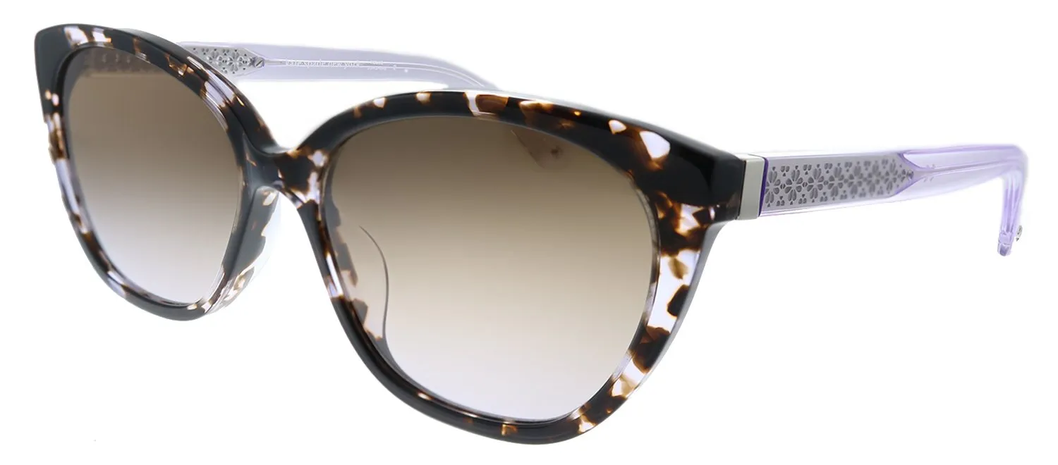 Kate Spade New York KS PHILIPPA/G/S B3V QR Cat-Eye Plastic Havana Sunglasses with Purple Gradient Lens sold by Gaffos product image thumbnail 2
