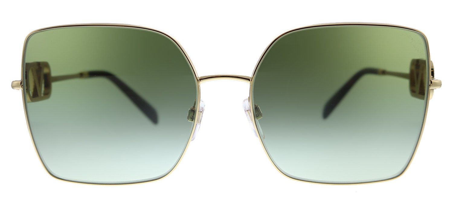 Valentino VA 2041 30028E Square Metal Gold Sunglasses with Green Gradient Lens sold by Gaffos