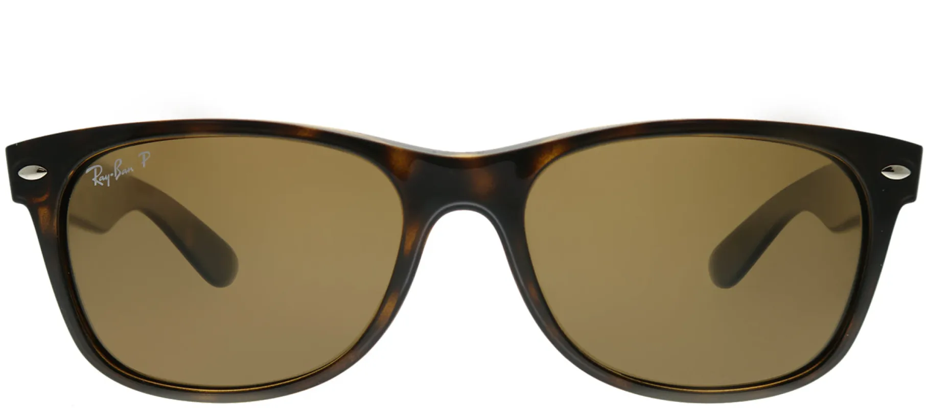 Ray-Ban New Wayfarer RB 2132 902/57 Wayfarer Plastic Tortoise/ Havana Sunglasses with Brown Polarized Lens sold by Gaffos
