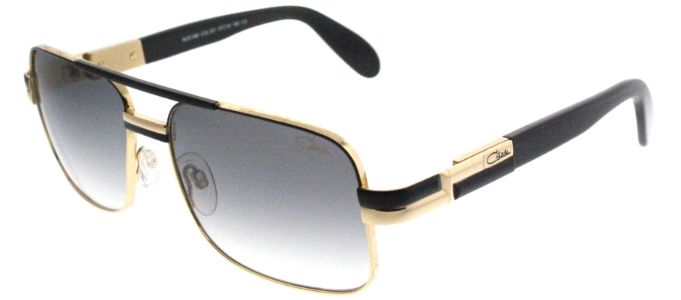 Cazal Cazal 988 001SG Fashion Metal Black Sunglasses with Grey Gradient Lens sold by Gaffos